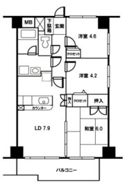 パークス新座の間取り画像