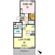 ディールーム清水新地の間取り画像