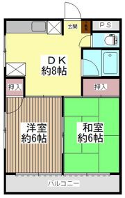 コスモリード船橋イーストの間取り画像
