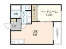 WISTERIAⅡの間取り画像