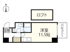 ファンタジービルの間取り画像