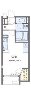 レオネクストテネレッツァの間取り画像