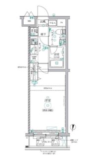 レアライズ新小岩の間取り画像