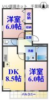 ロイヤルハウスAの間取り画像
