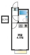 スカイピア弘明寺の間取り画像