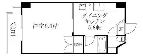 ラッセルスクエア松山市駅 A・B棟の間取り画像