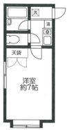 カルチェラタン関の間取り画像