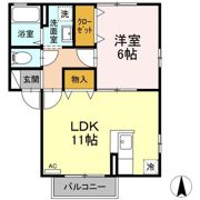 グランドソレーユの間取り画像