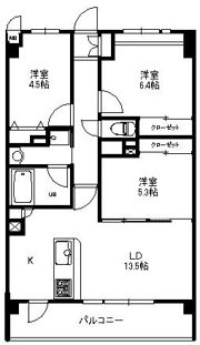 クレール大洲の間取り画像