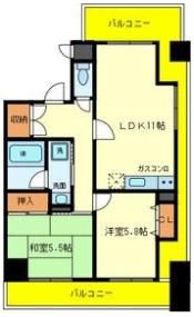 西天満内藤ビルの間取り画像