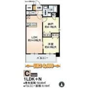 デセンテ北梅田の間取り画像