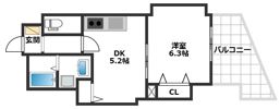 Mano Mansionの間取り画像