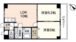 サニーヒルズ大福の間取り画像
