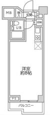 三越ゼームス坂マンションの間取り画像
