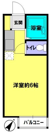 スマートハイツ金沢八景（旧ティーローズ）の間取り画像