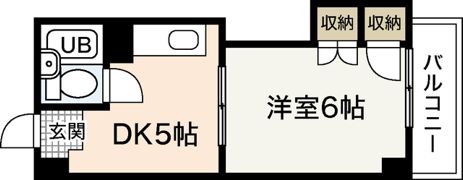 第6佐野ビルの間取り画像