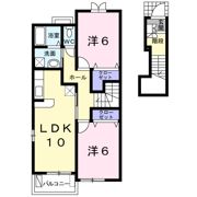 リザイアBの間取り画像