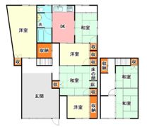 菰田東戸建ての間取り画像