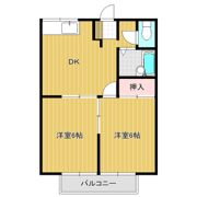 エステートピア若葉4番館の間取り画像