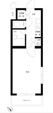 ルーブル戸越公園弐番館の間取り画像