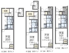 クレイノパレス カネセイの間取り画像