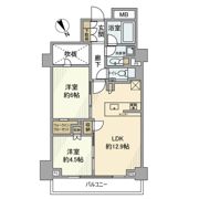 シティハウス四谷坂町の間取り画像