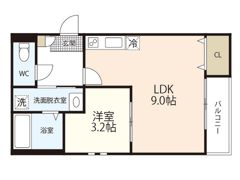 Grandtic Cocon Funairiの間取り画像
