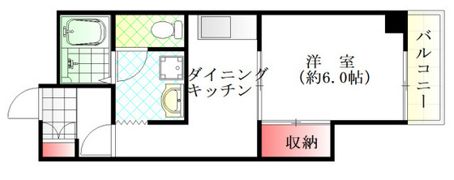 サンフラワー東雲の間取り画像
