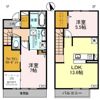 コタージュ六番館の間取り画像