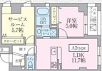 La Cezanne Tokiwaの間取り画像
