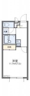 レオパレスオリーブⅢの間取り画像