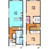 婦中町貸家 1号棟の間取り画像