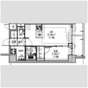 S-RESIDENCE阿波座chiaroの間取り画像