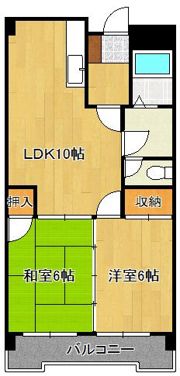 IWKビルの間取り画像