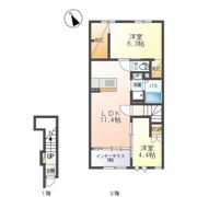 モルガンAの間取り画像