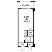 明和ハイツ南江口の間取り画像