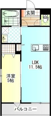 エスペランサIIの間取り画像