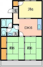 トリヴァンベール吉田の間取り画像