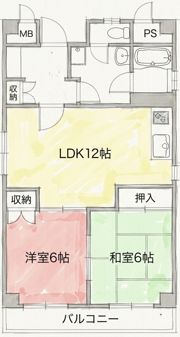 千里ピュア―ライフの間取り画像