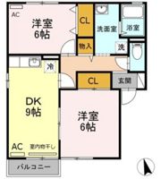 第3エバーグリーンの間取り画像