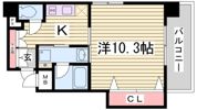 エスティロアール神戸西の間取り画像