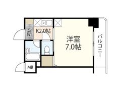 比治山エコテラスの間取り画像