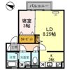 クラインガルテン B棟の間取り画像