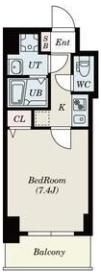 S-RESIDENCE緑橋駅前の間取り画像