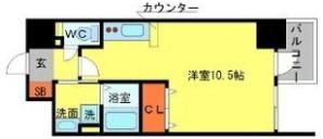 エグゼリエみなと通りの間取り画像