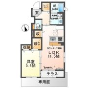 グランベルハウスBの間取り画像