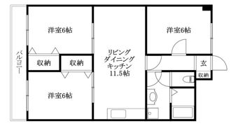 カーサグラン余戸の間取り画像