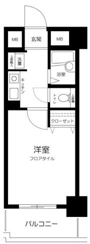 フェニックス東麻布の間取り画像