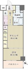 IBIS市ヶ谷の間取り画像