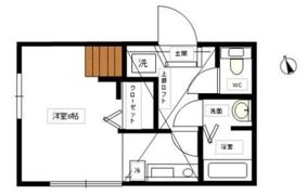 ハーミットクラブ南太田の間取り画像